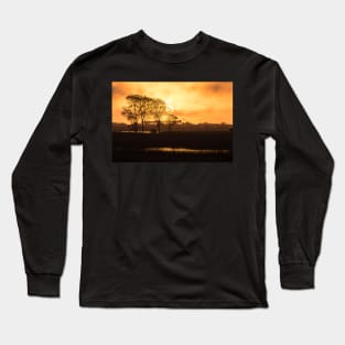 Warm calm sunset Long Sleeve T-Shirt